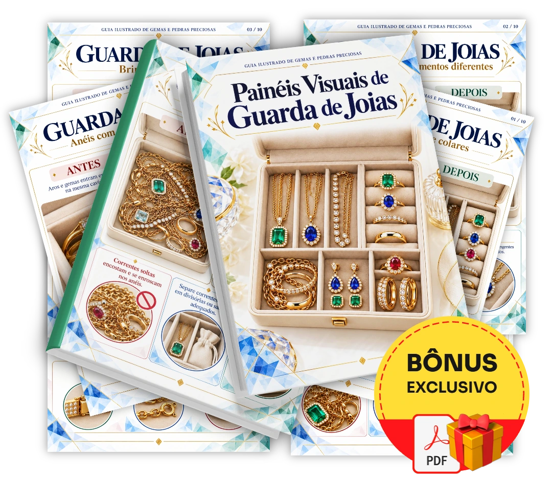 Painéis Visuais de Guarda de Joias